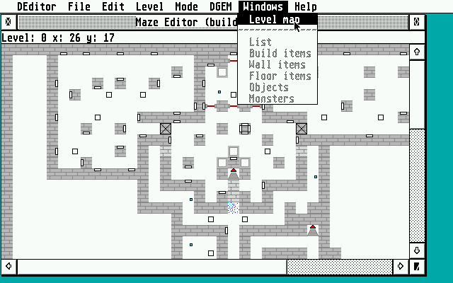 DGEM Editor [Falcon030] [TT030] atari screenshot